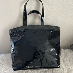Jimmy Choo Black Patent Leather Tote Bag